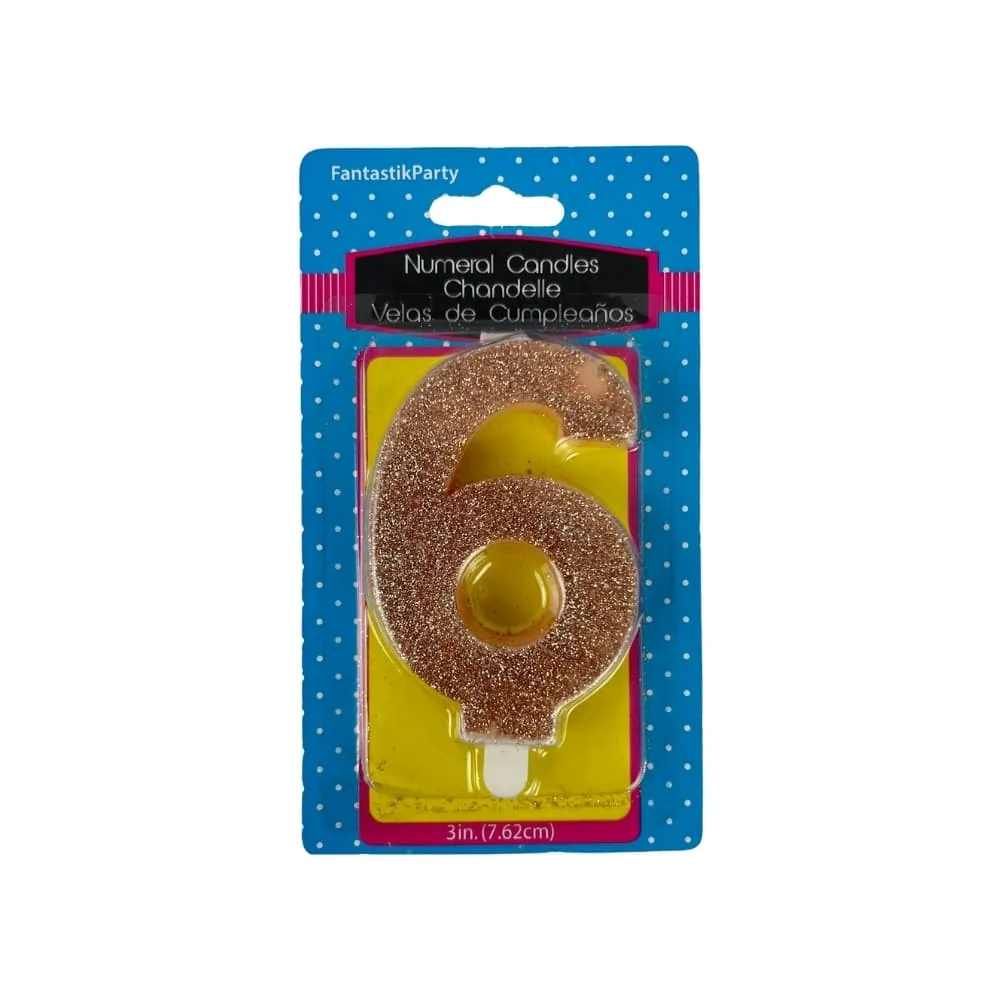 Vela Escarchada Numero 6
