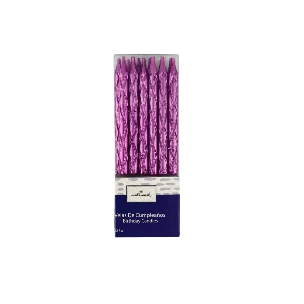 Velas Fucsias X12