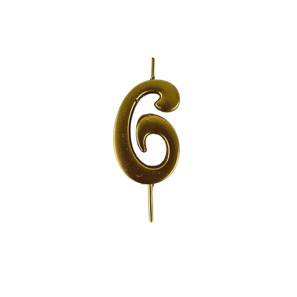 Vela Dorada Numero 6