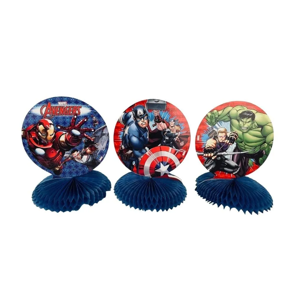 Centro De Mesa X3 Avengers