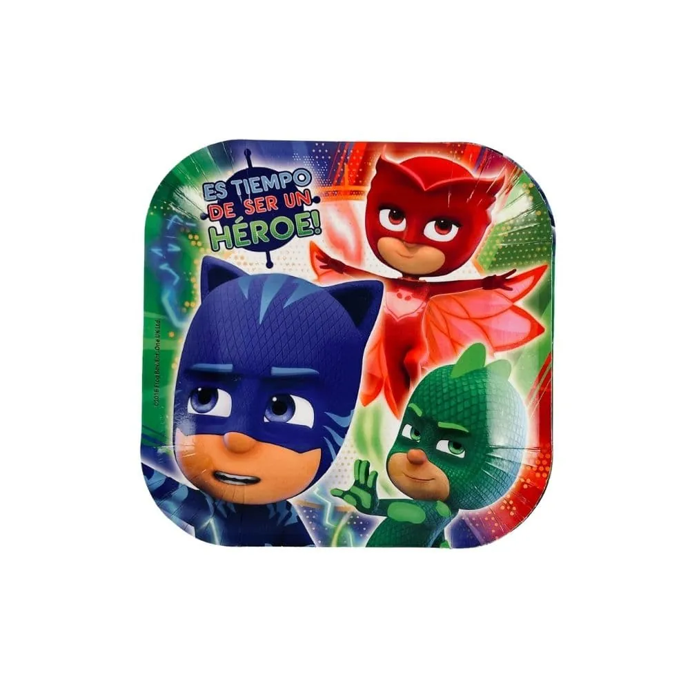 Platos Pj Mask X6 17 Cm
