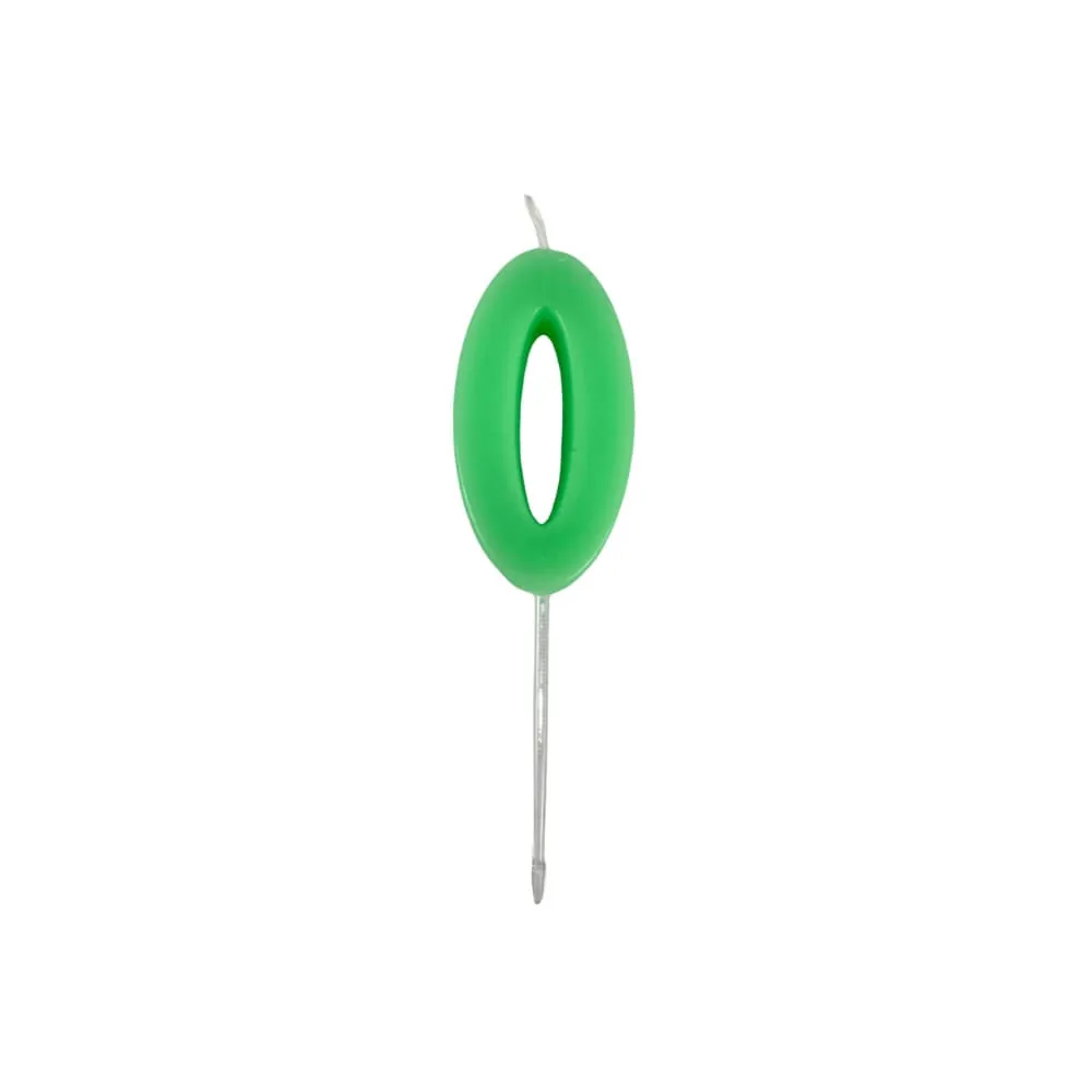 Vela Neon Numero 0