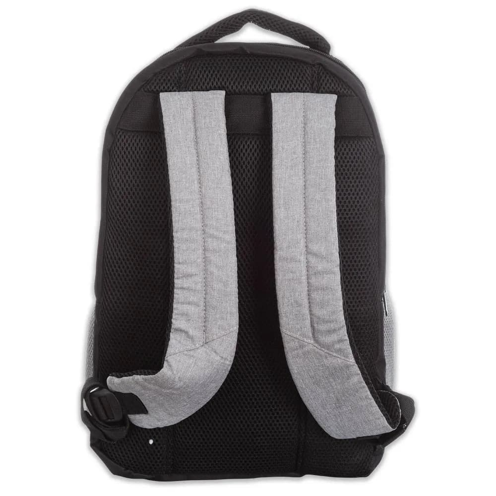 Morral Combinado Negro Con Azul Fila