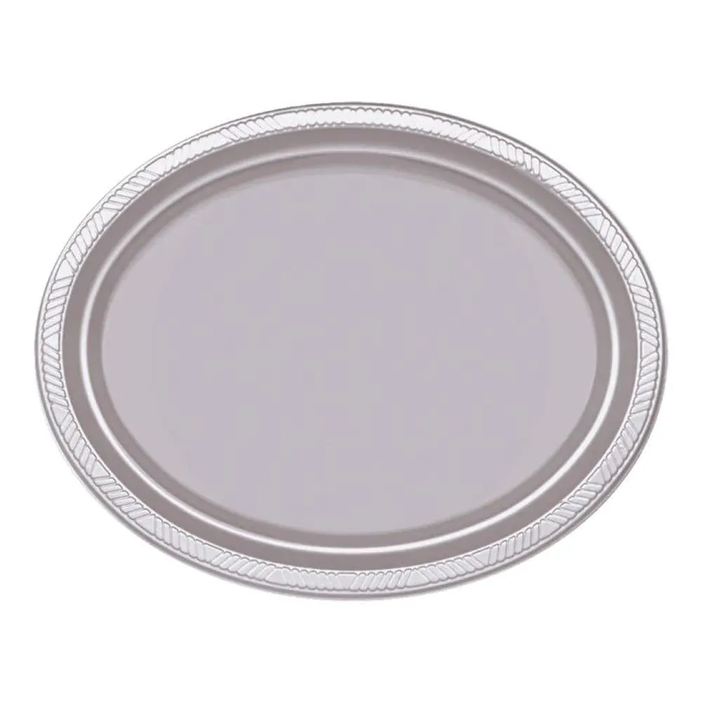 Bandeja Ovalada Deluxe Oxo Plata X5