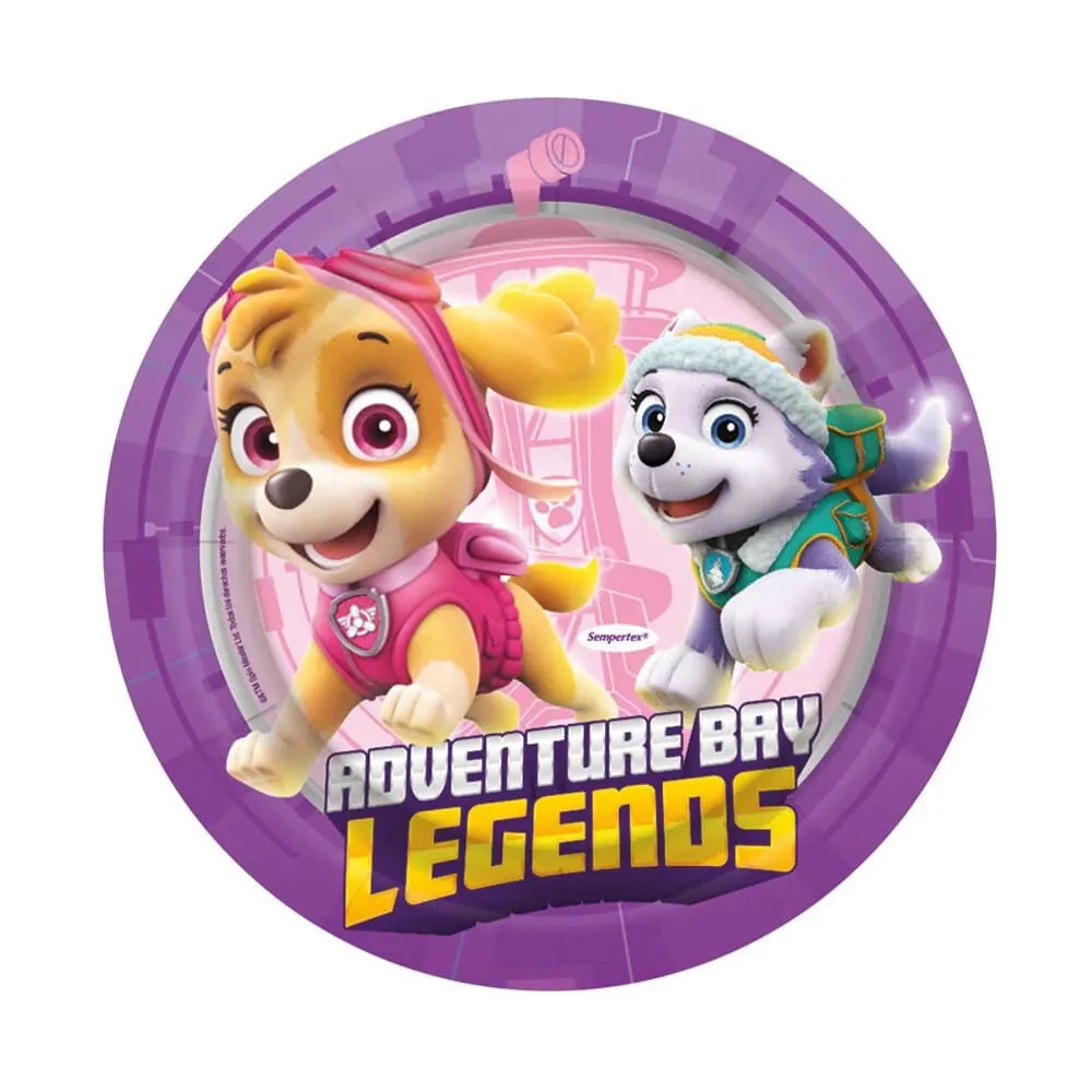 Plato Paw Patrol Niña X8