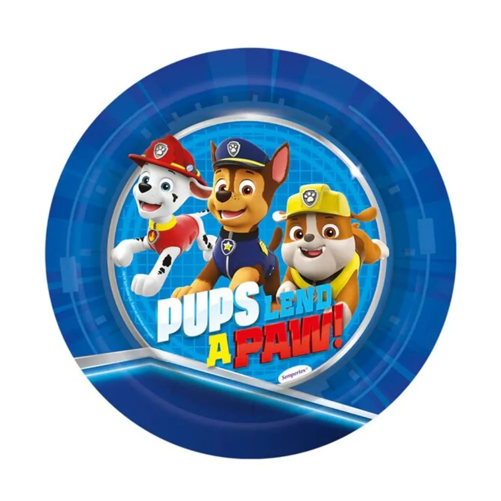 Plato Paw Patrol Niño X8