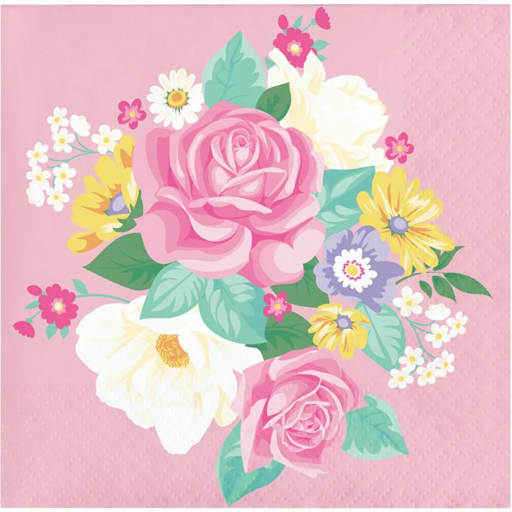 Servilletas Floral X16