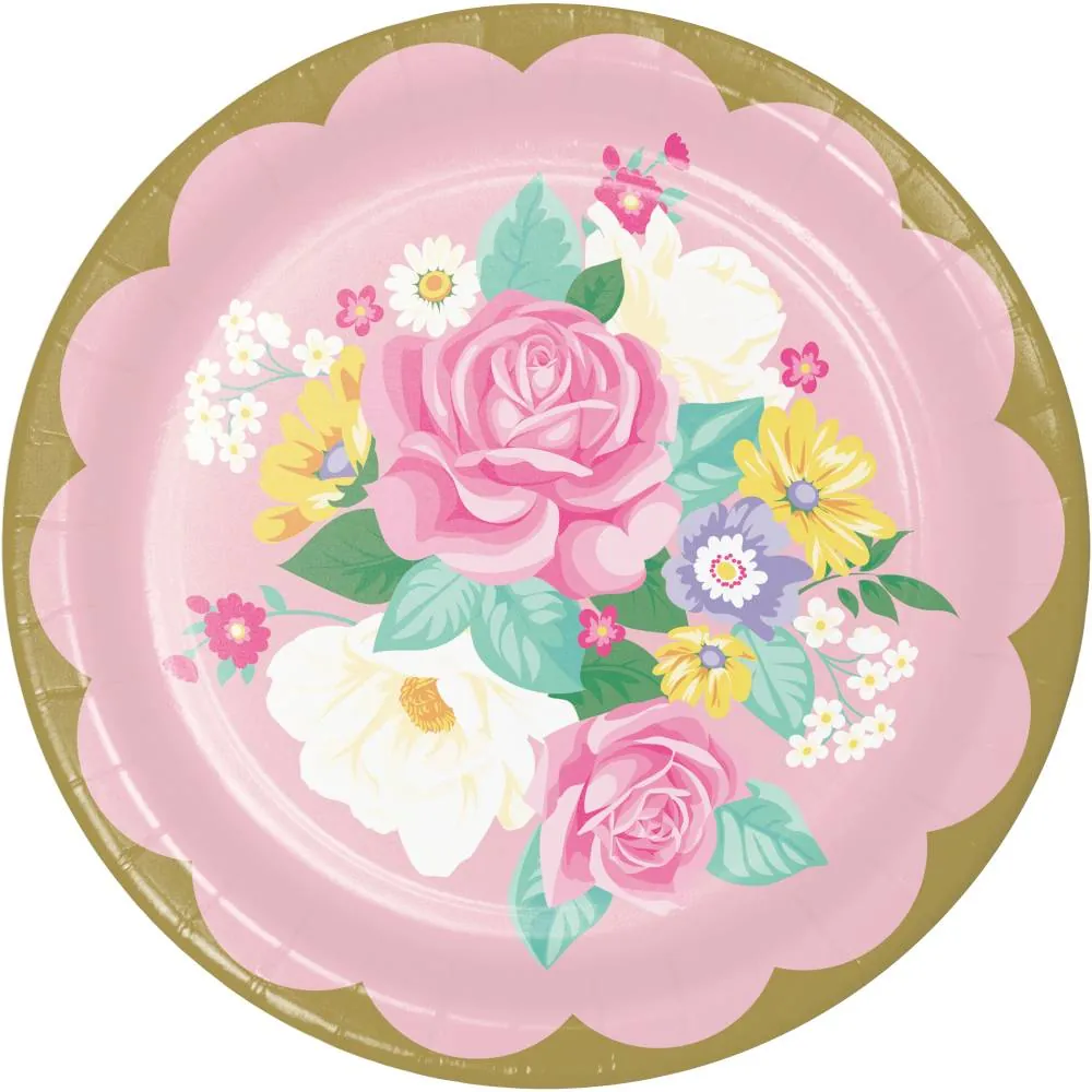 Platos Floral X8