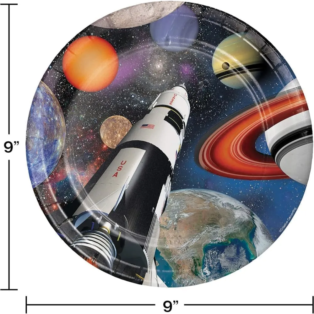 Plato Exploración Espacial X8 22.86 Cm