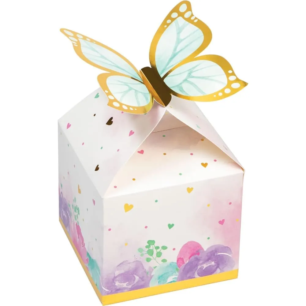 Caja De Regalo Mariposa