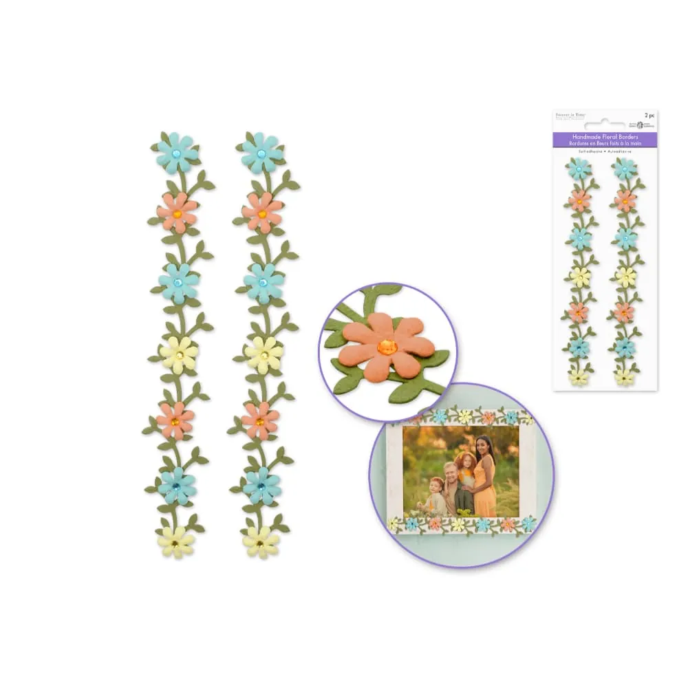 Flores Con Gemas 16 Cm