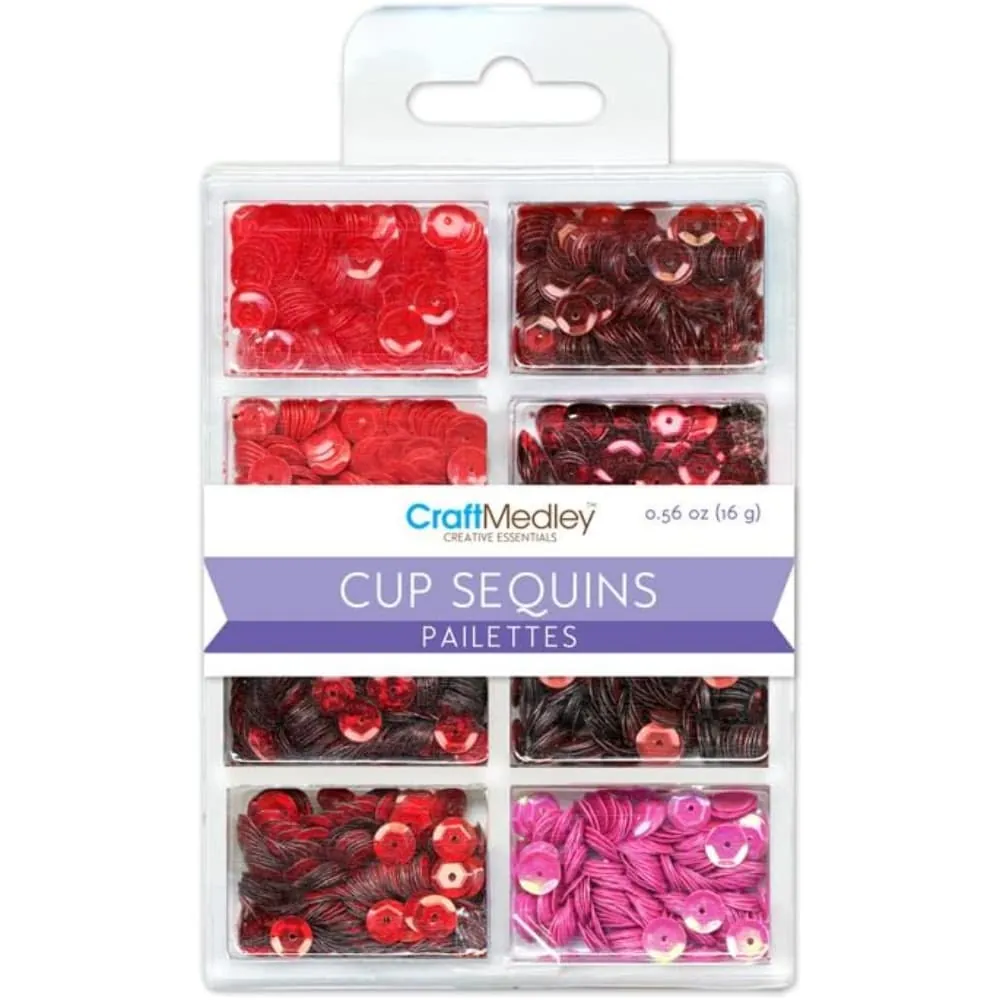 Lentejuelas Rojas 25 Gr