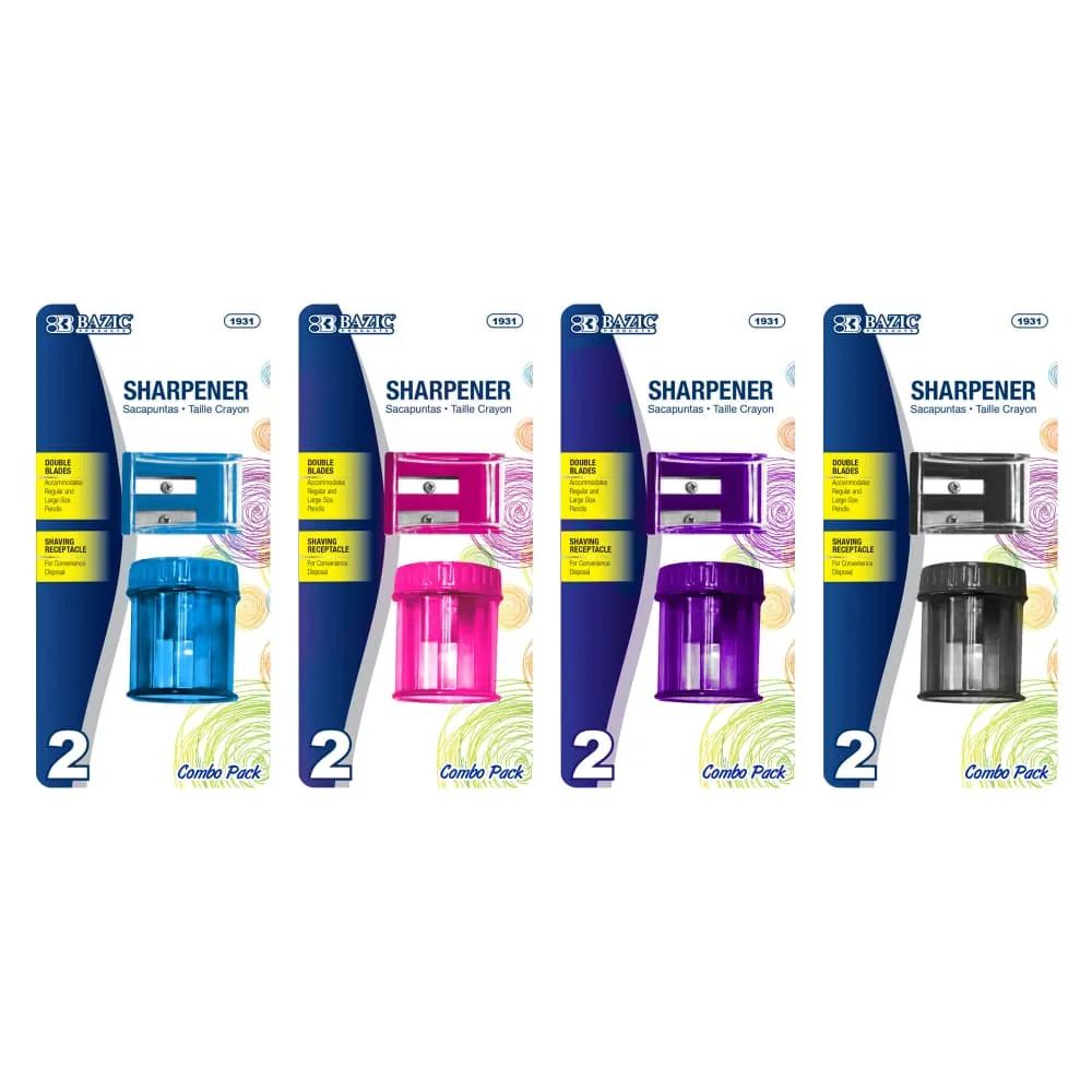 Sacapuntas X2 Recipiente