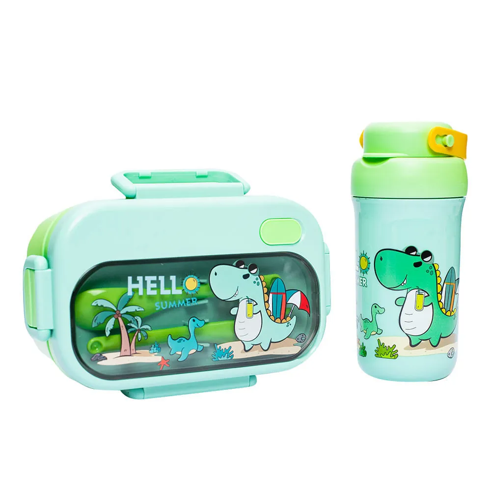 Lonchera Botilito Con Cubiertos