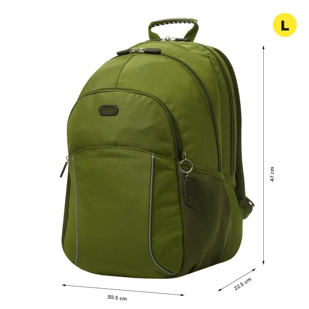 Morral Universitario Porta Pc Verde
