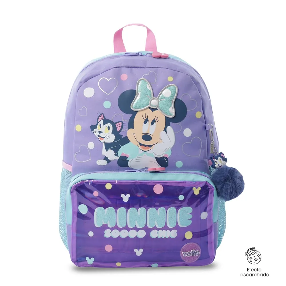 Morral Niña Minnie Mediano Morado