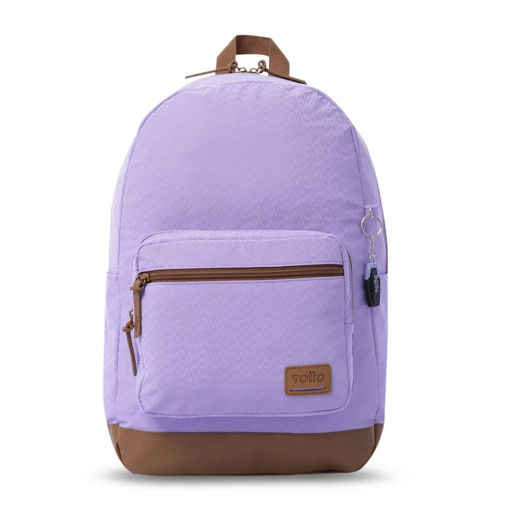 Morral Universitario Porta PC 14" Tocax Lila Mujer