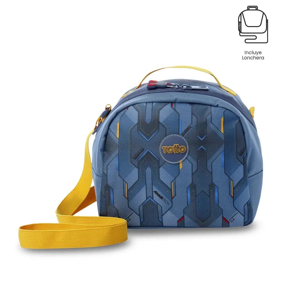 Combo Escolar Niño X3 Morral + Lonchera + Multiuso Sentinel Gris