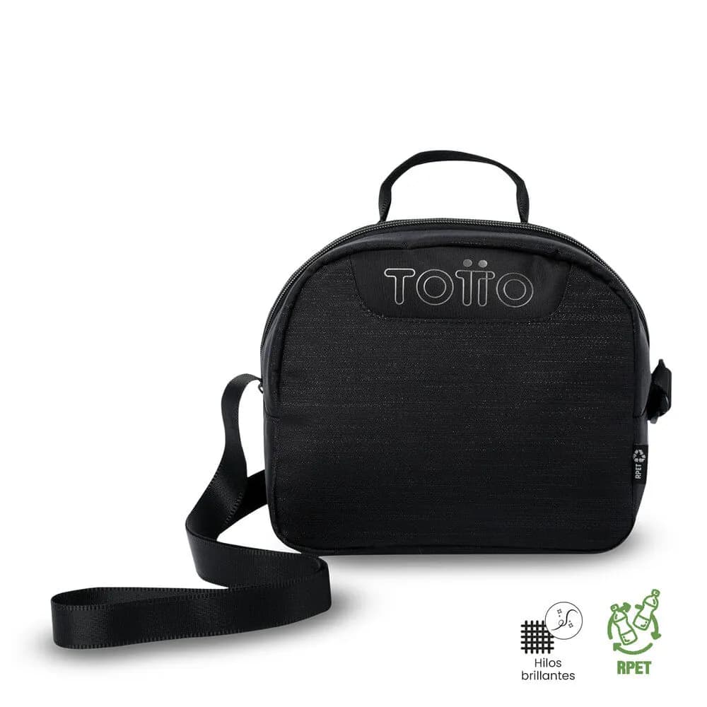 Lonchera Térmica para Mujer Borrador Neo Mediana Negra