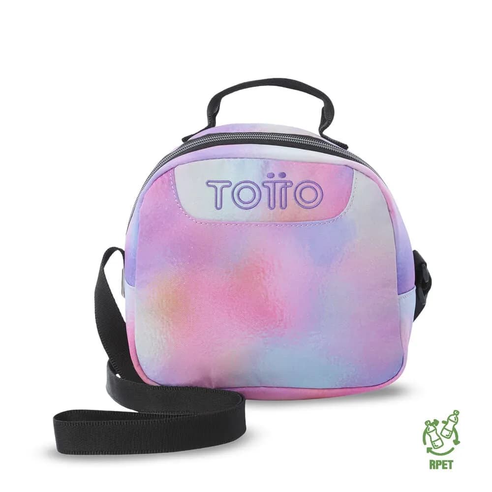 Lonchera Borrador Glitter Rosado