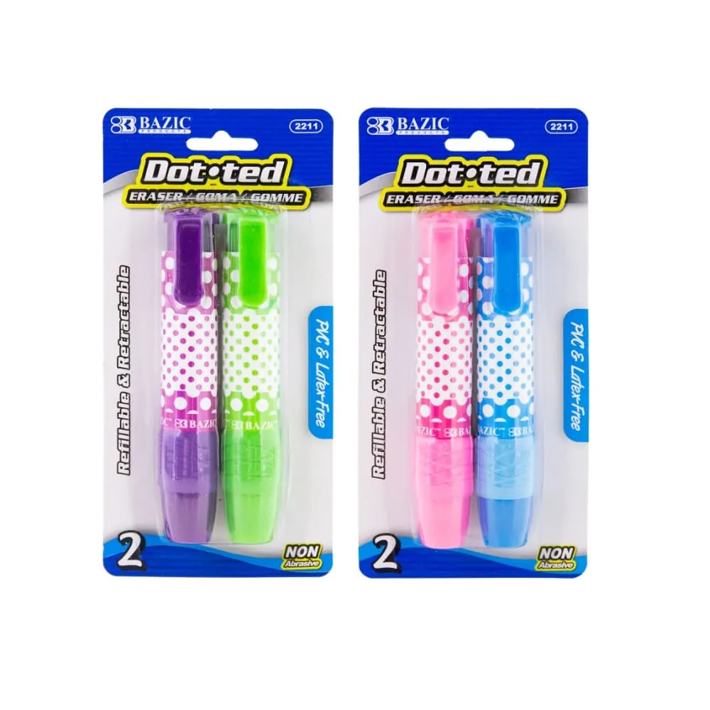 Borrador Retractil X2 Surtido