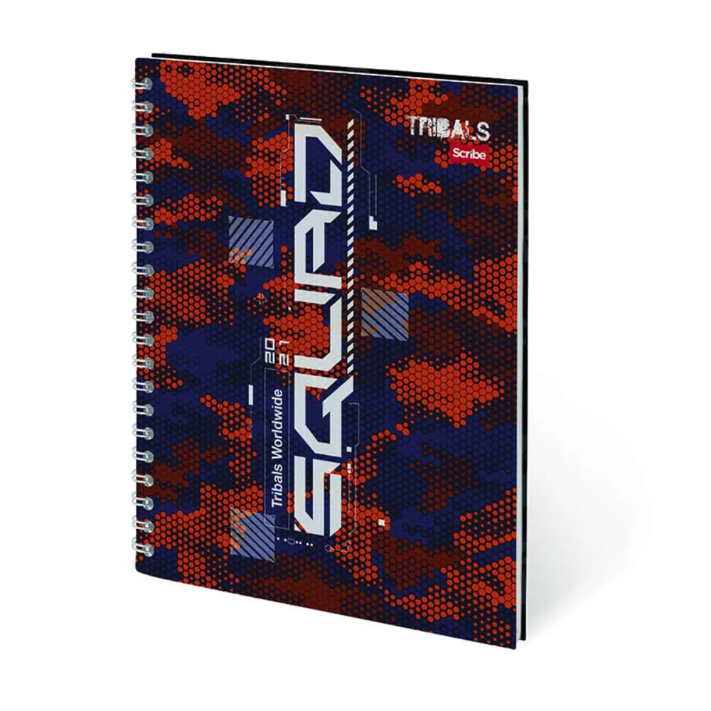 Cuaderno.Argollado Tribals 80 Hojas Surtido