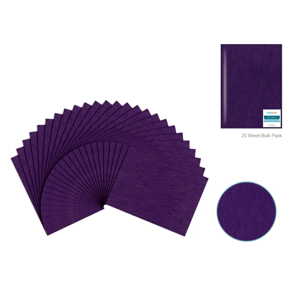 Fieltro Morado 22X30Cm