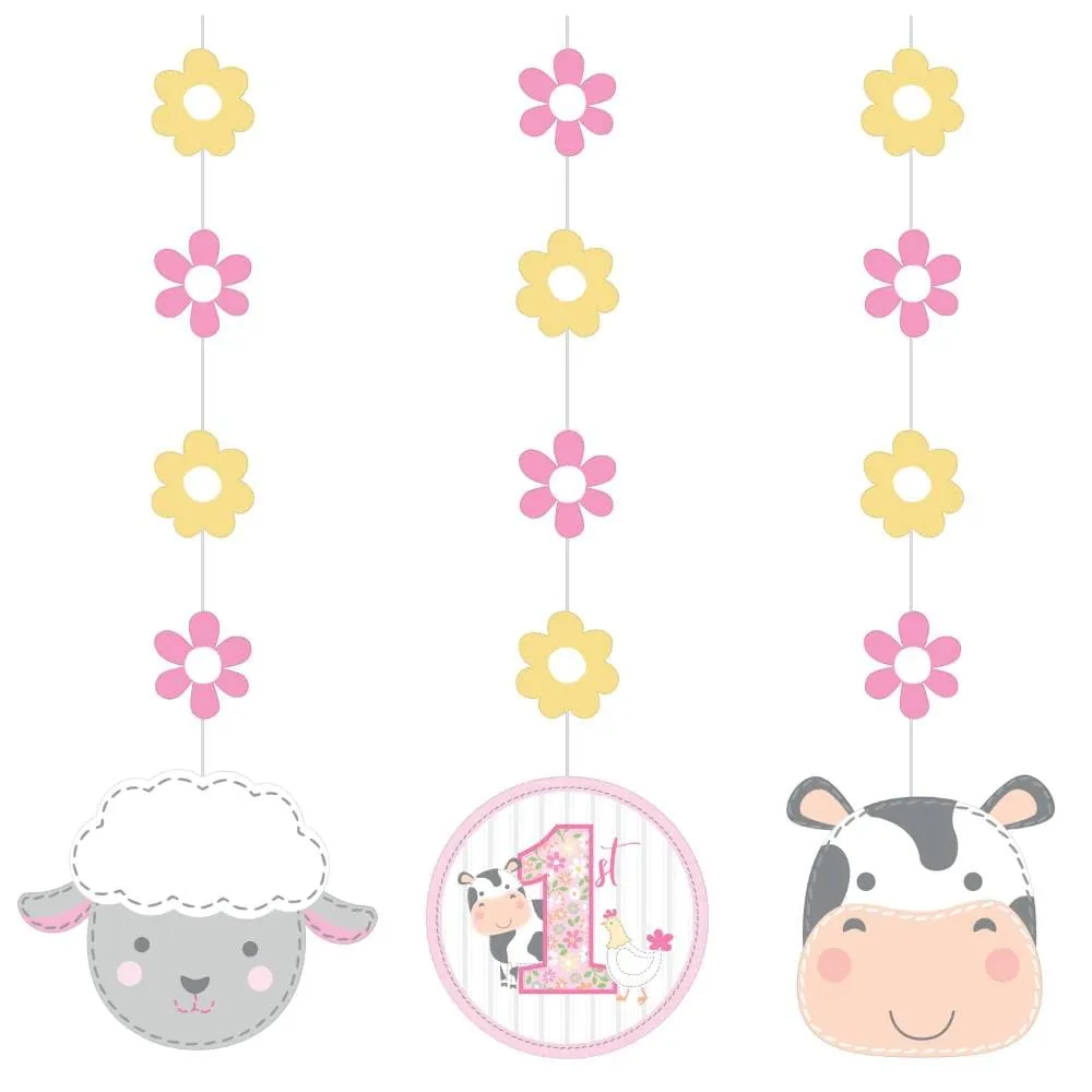 Flecos Granja Niña x3
