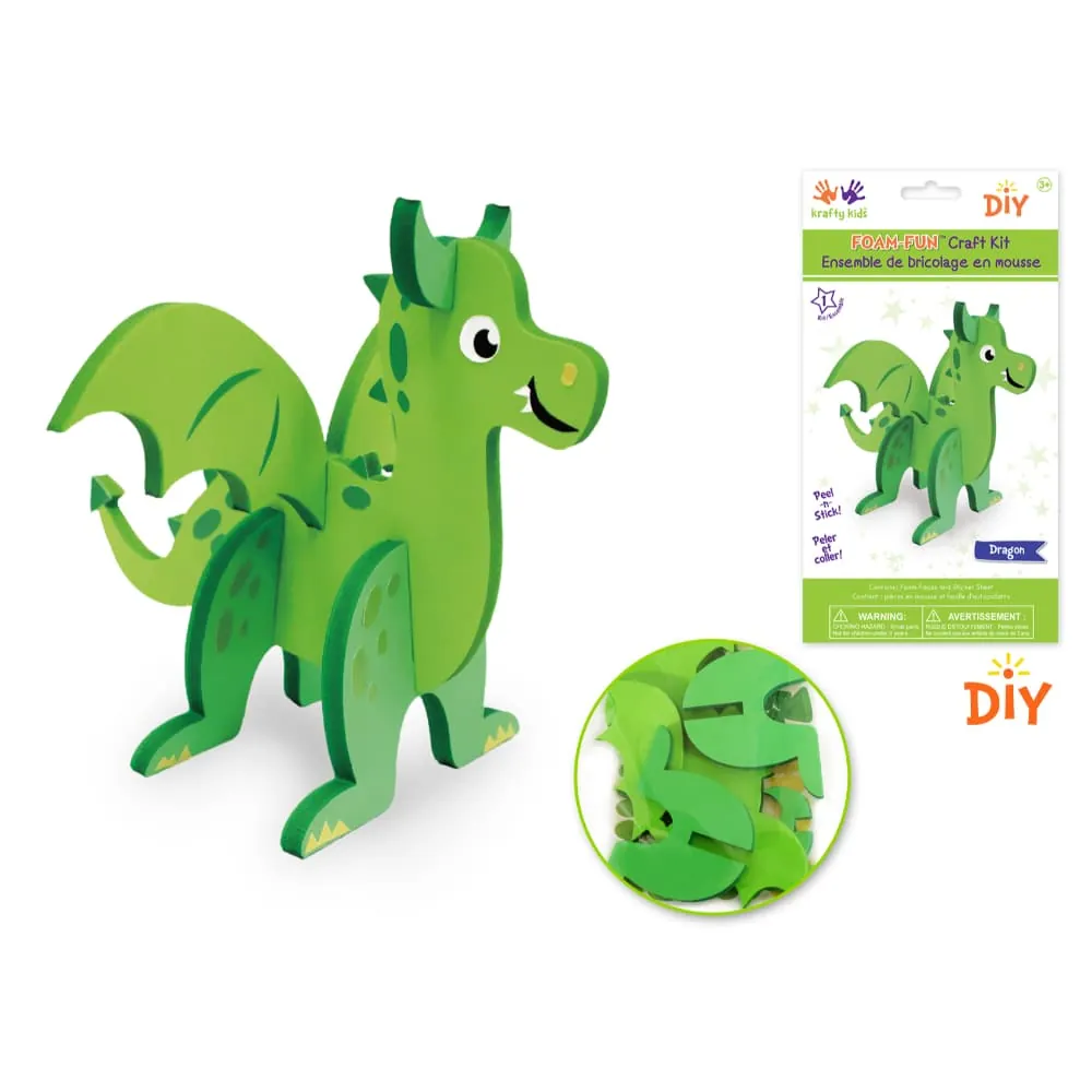 Foami Armable Dragon 3D