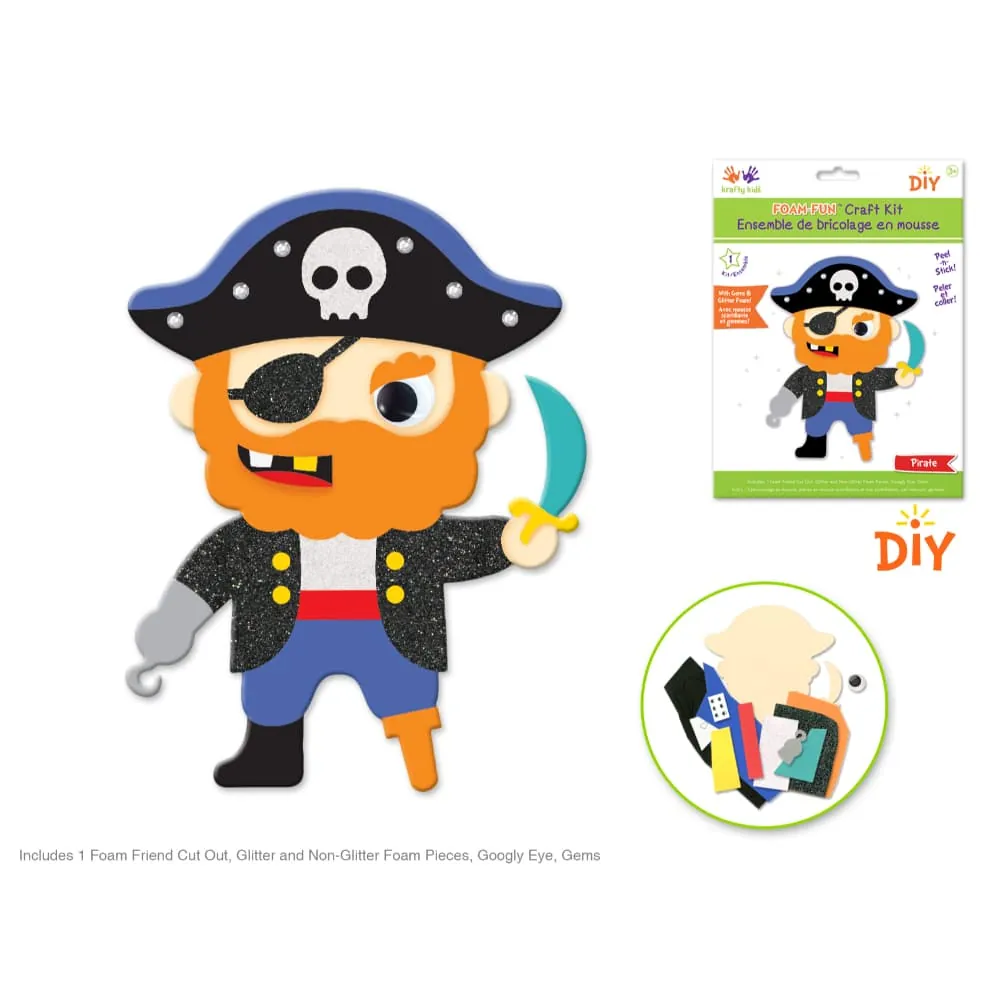Foami Armable Pirata