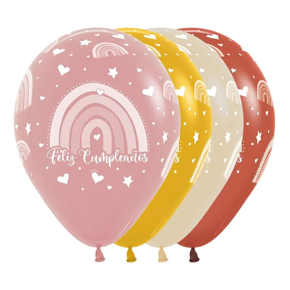 Globo Arcoiris Surtido R-12 X12