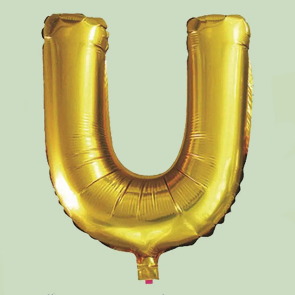 Globo Dorado U 40 Cm