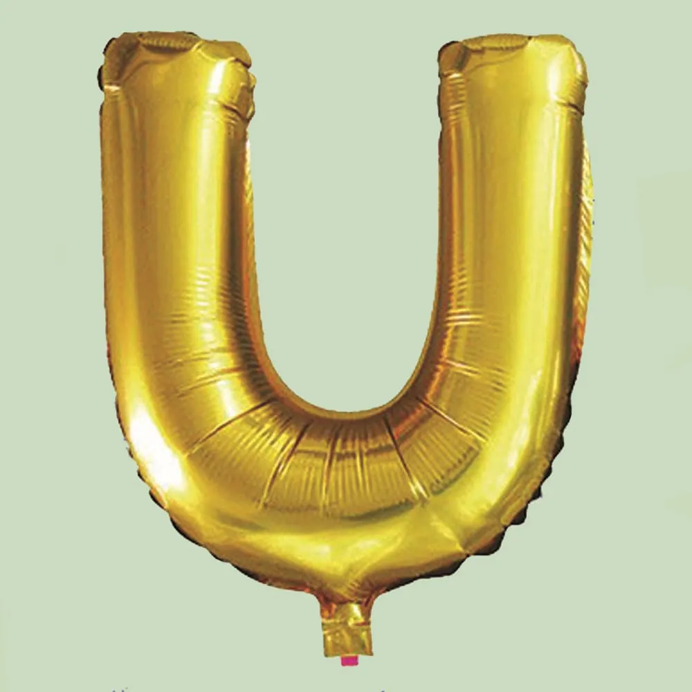 Globo Dorado U 80 Cm