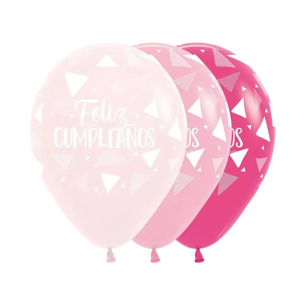 Globo Feliz Cumpleaños R-12 X 12