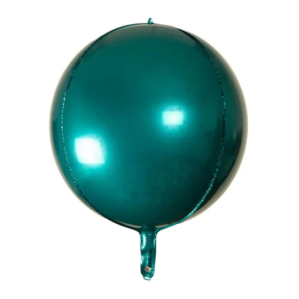 Globo Metalizado Verde 60 Cm