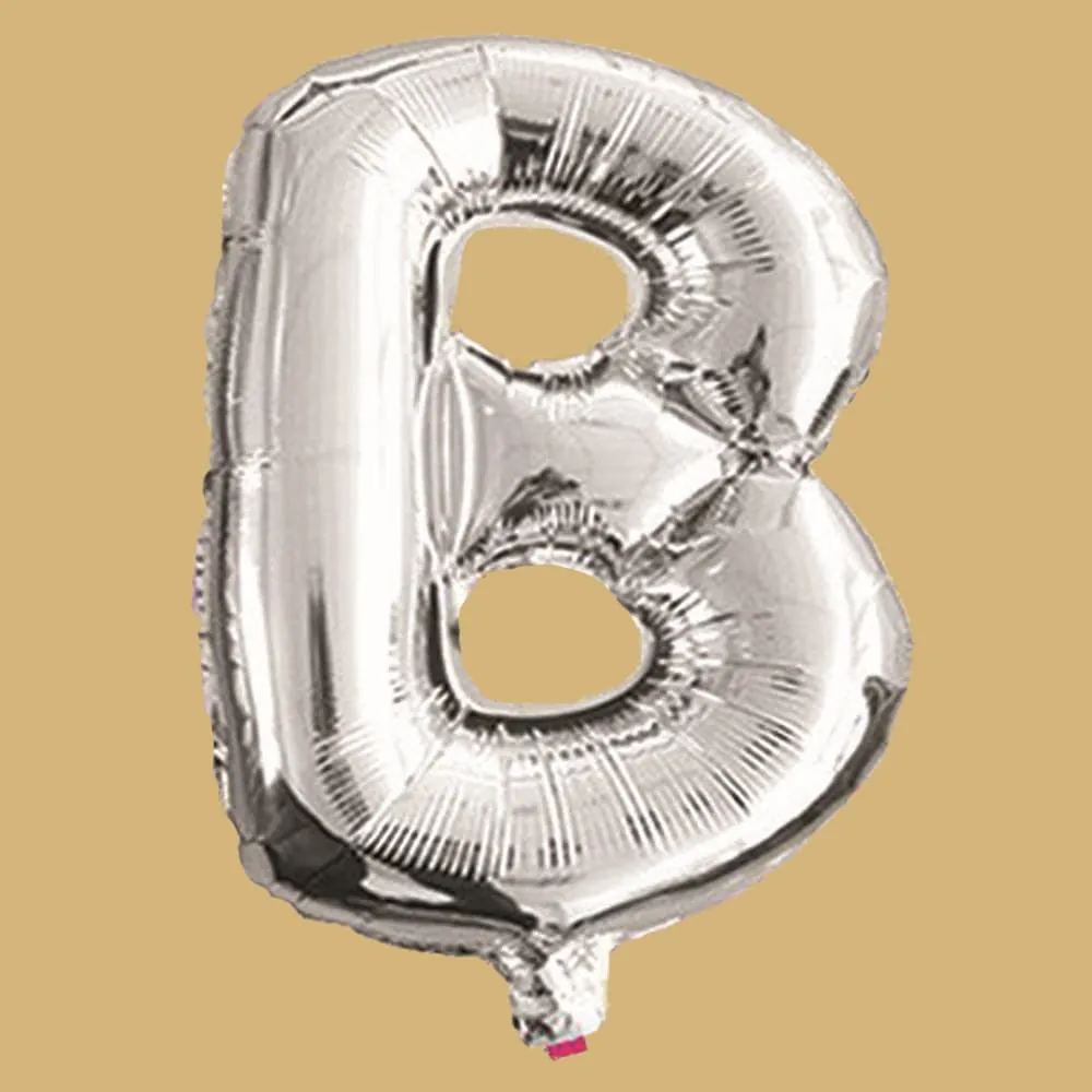 Globo Plateado B 40 Cm