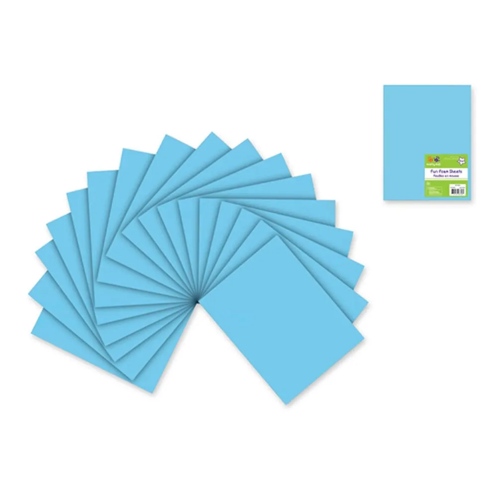 Hoja Foami Azul Claro