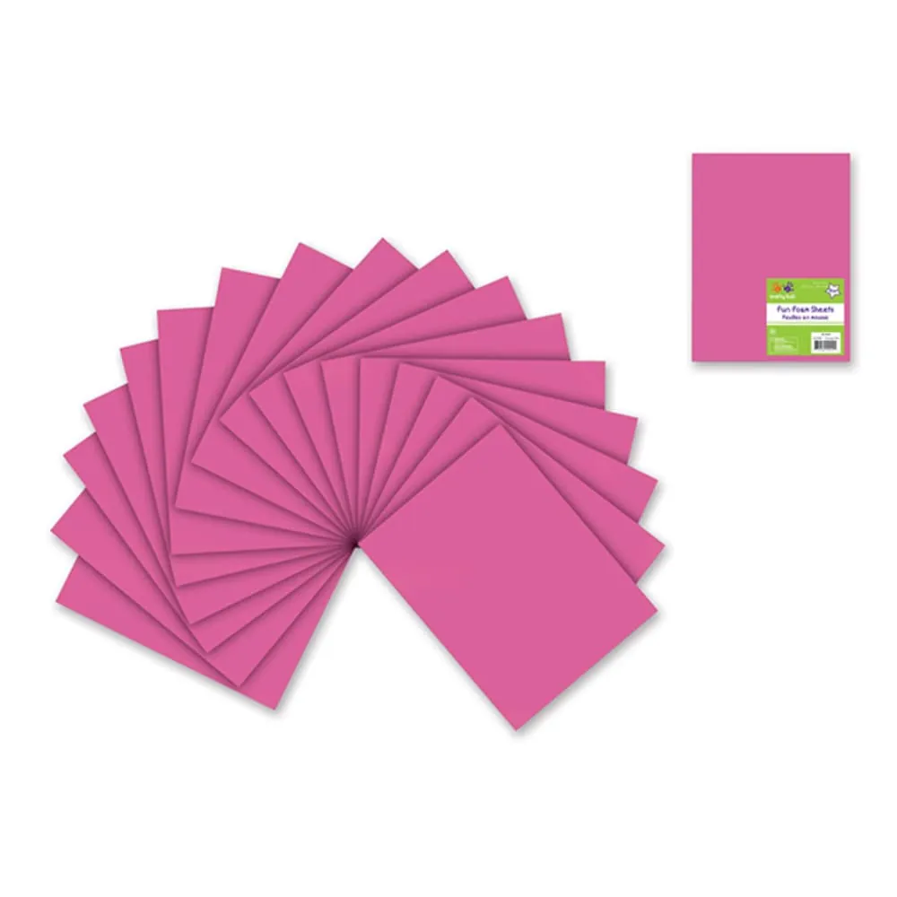 Hoja Foami Rosado