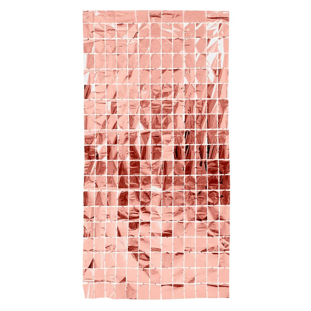 Mural Metalizado 1X2 Metro Rosado