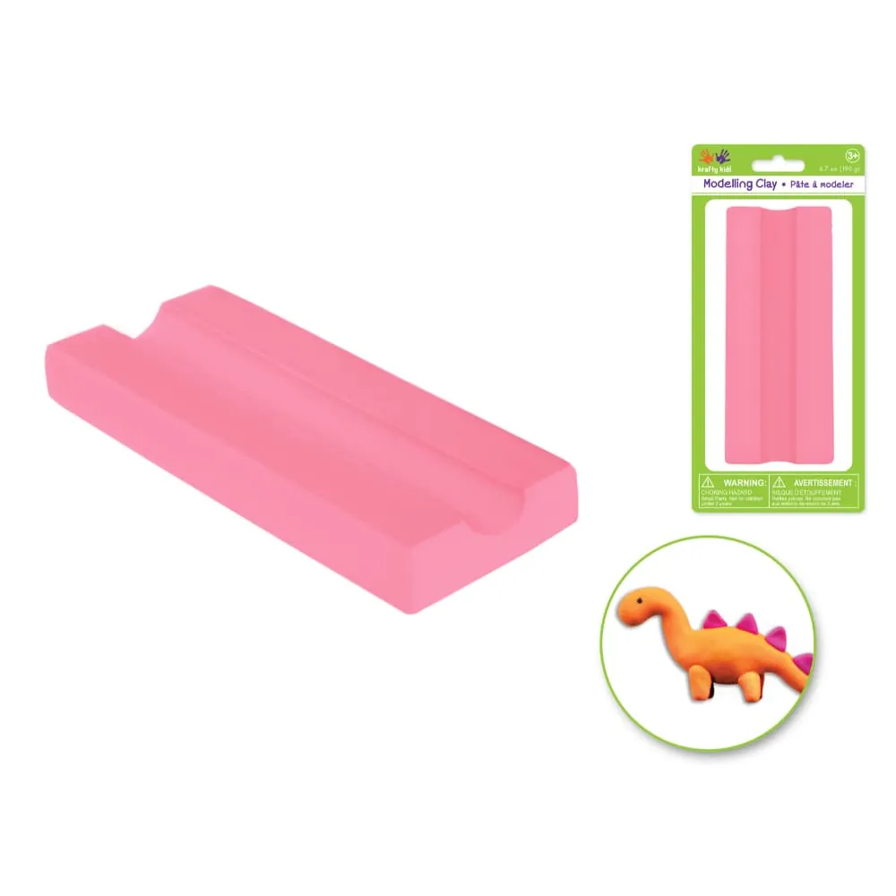 Plastilina 190 Gramos Rosada