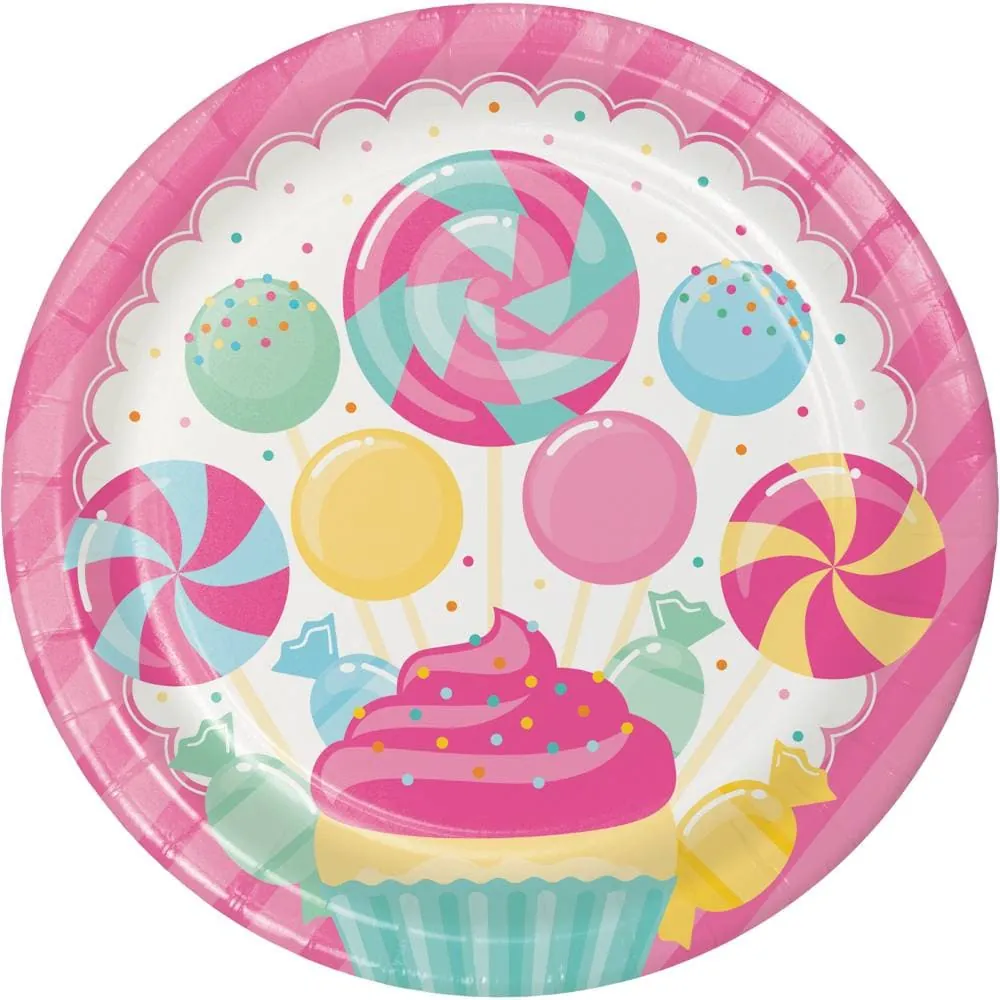 Plato Cupcake x8
