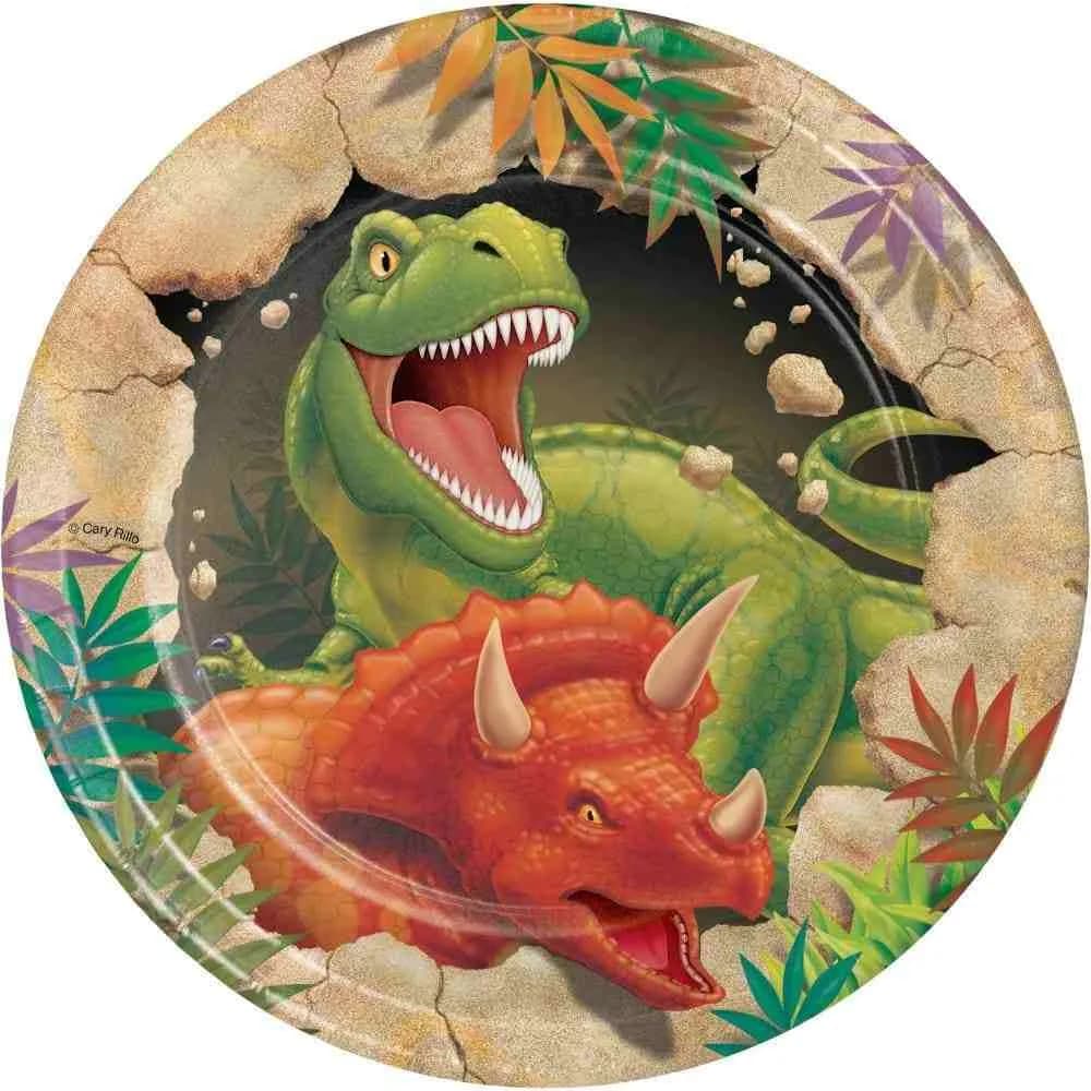 Plato Dinosaurio X8