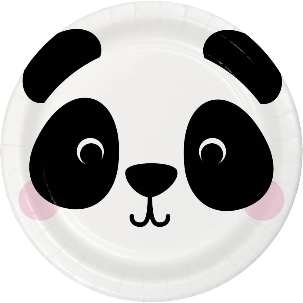 Plato Panda x8 17 Cm