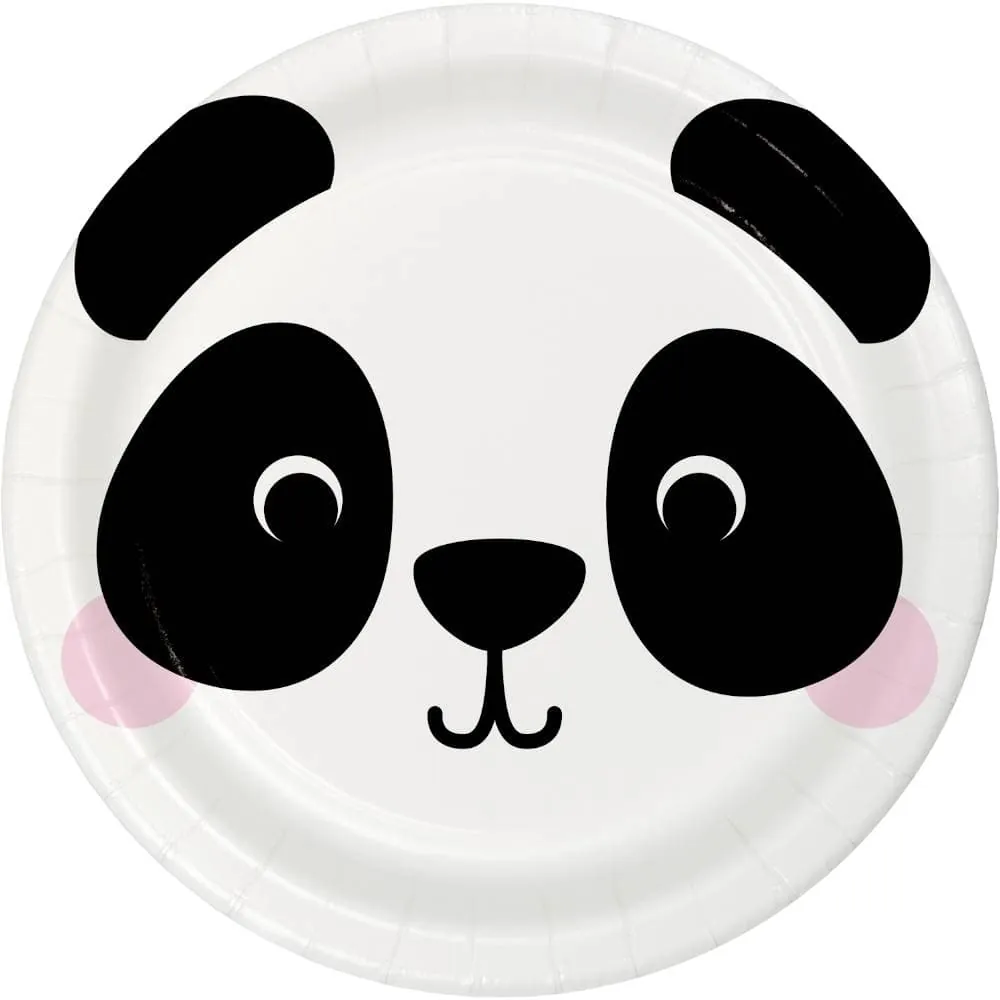 Plato Panda x8 22 Cm