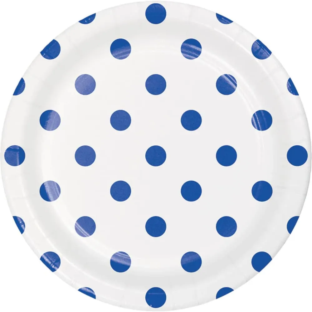 Platos Azul X8 17 Cm