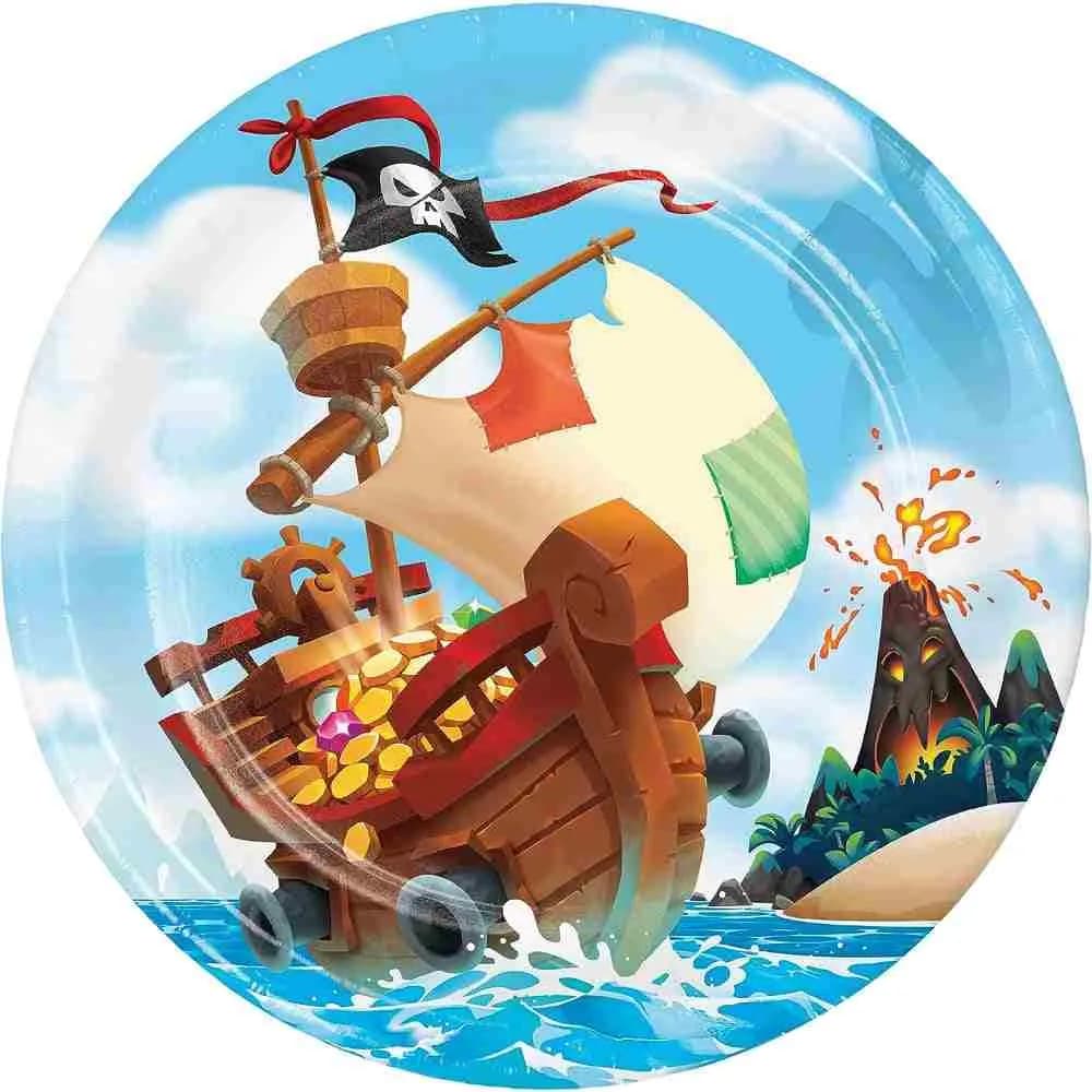 Platos Grande Pirata X8