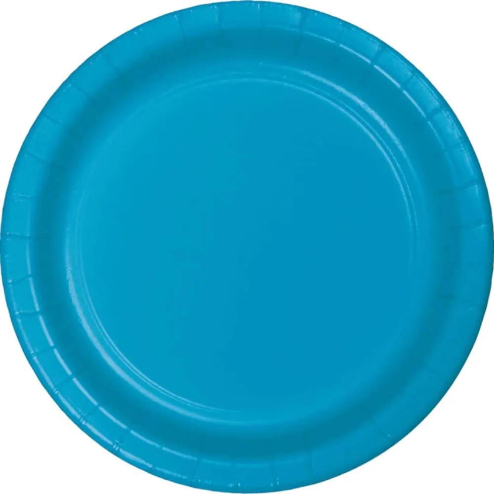Platos Turquesa X24 22 Cm