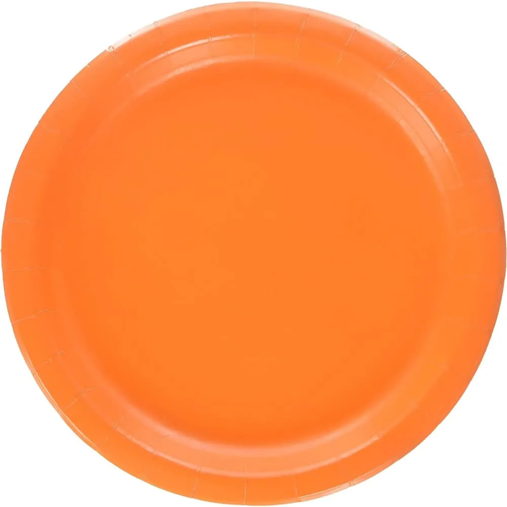 Platos X8 Naranja 22 Cm