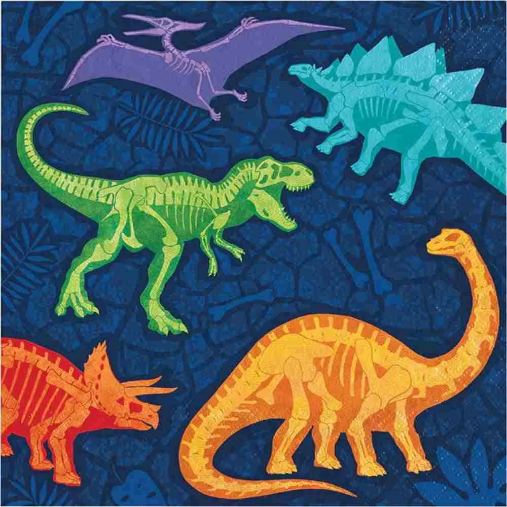 Servilletas Dinosaurio X16