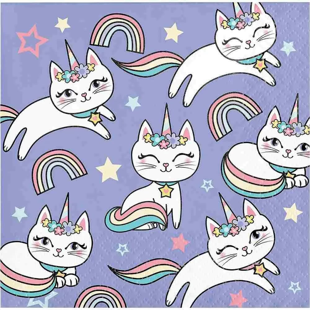 Servilletas Sassy Caticorn X16